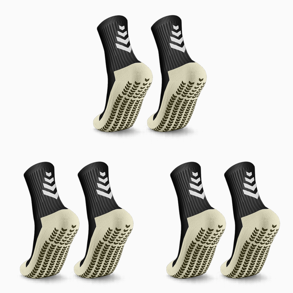 PLYA | 3 Pairs of Kids Grip Socks 2.0