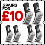 PLYA | 3 Pairs of Adults Grip Socks 2.0